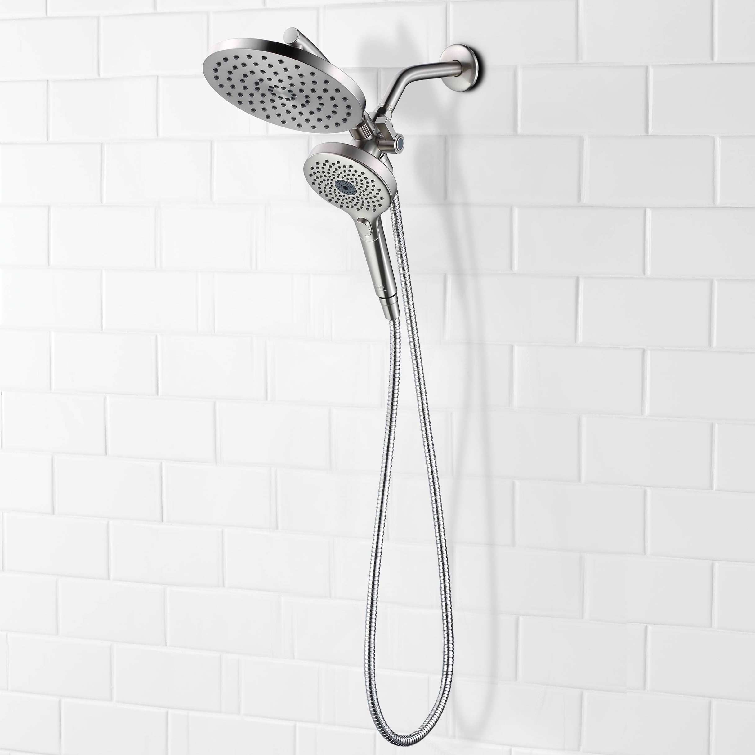 Better Homes & Gardens Satin Nickel Magnetic Shower Combo