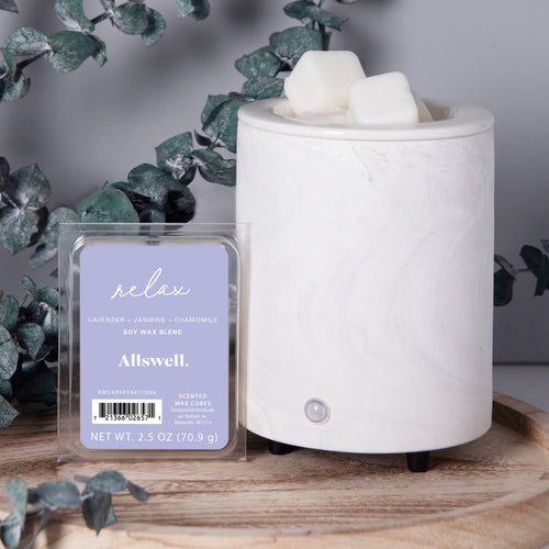 Allswell 6 Cube Wax Melts, Relax (Lavender + Jasmine + Chamomile), 2.5 oz