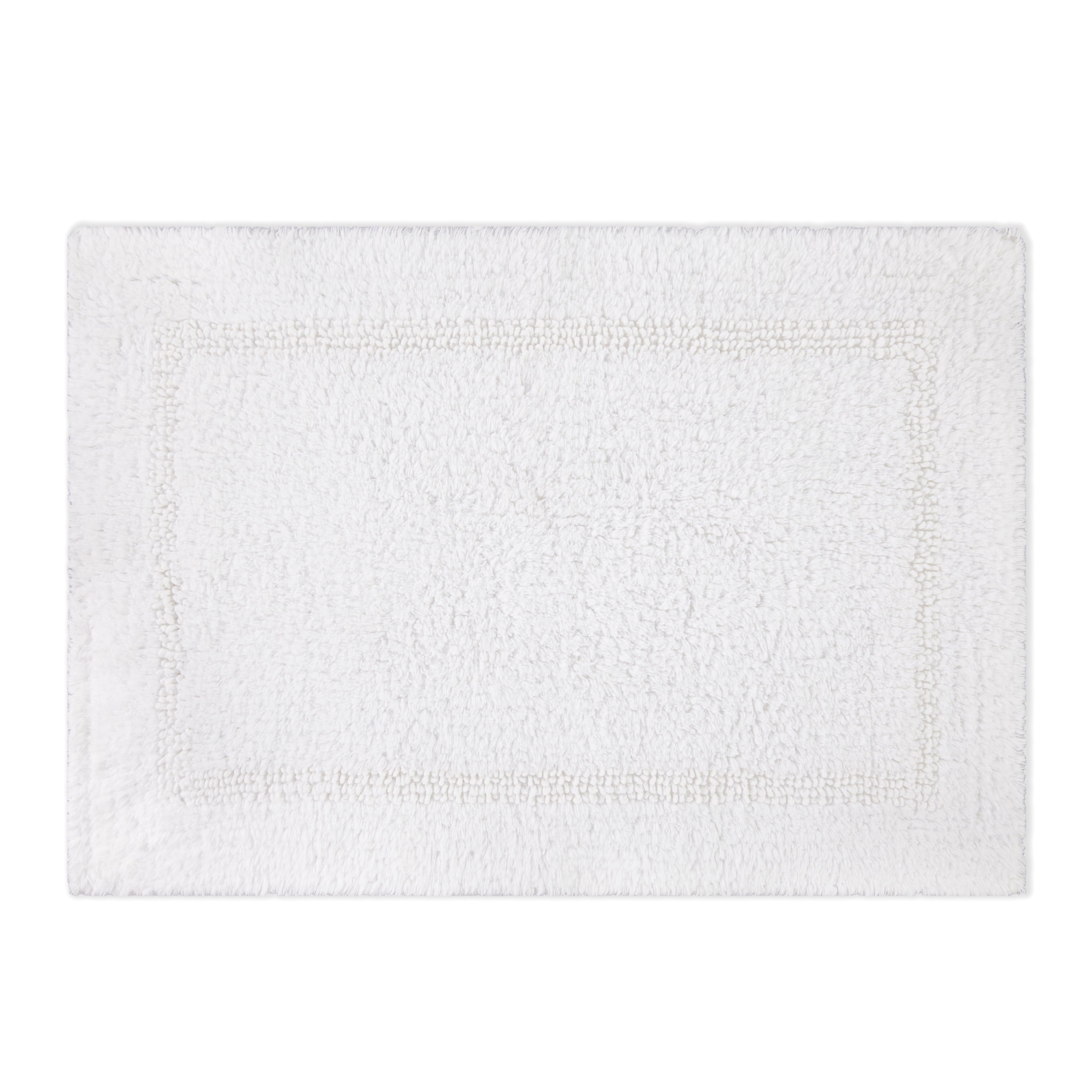 Better Homes & Gardens Cotton Reversible Bath Rug, Green River, 17" x 24"