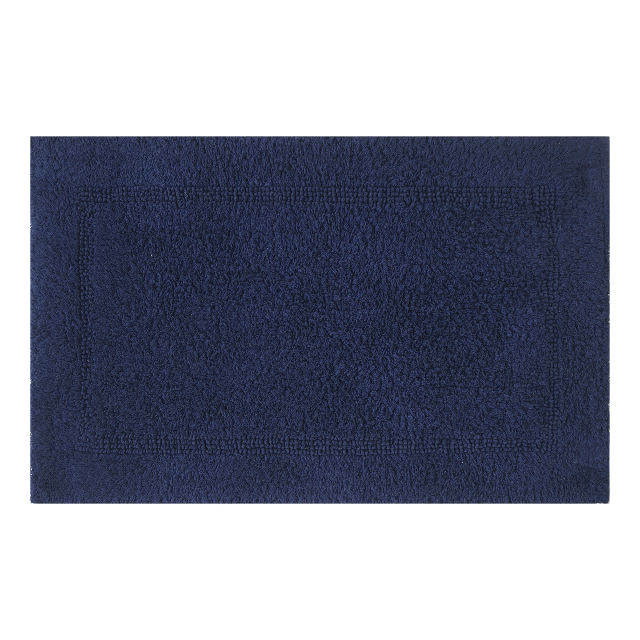 Better Homes & Gardens Cotton Reversible Bath Rug, Green River, 17" x 24"