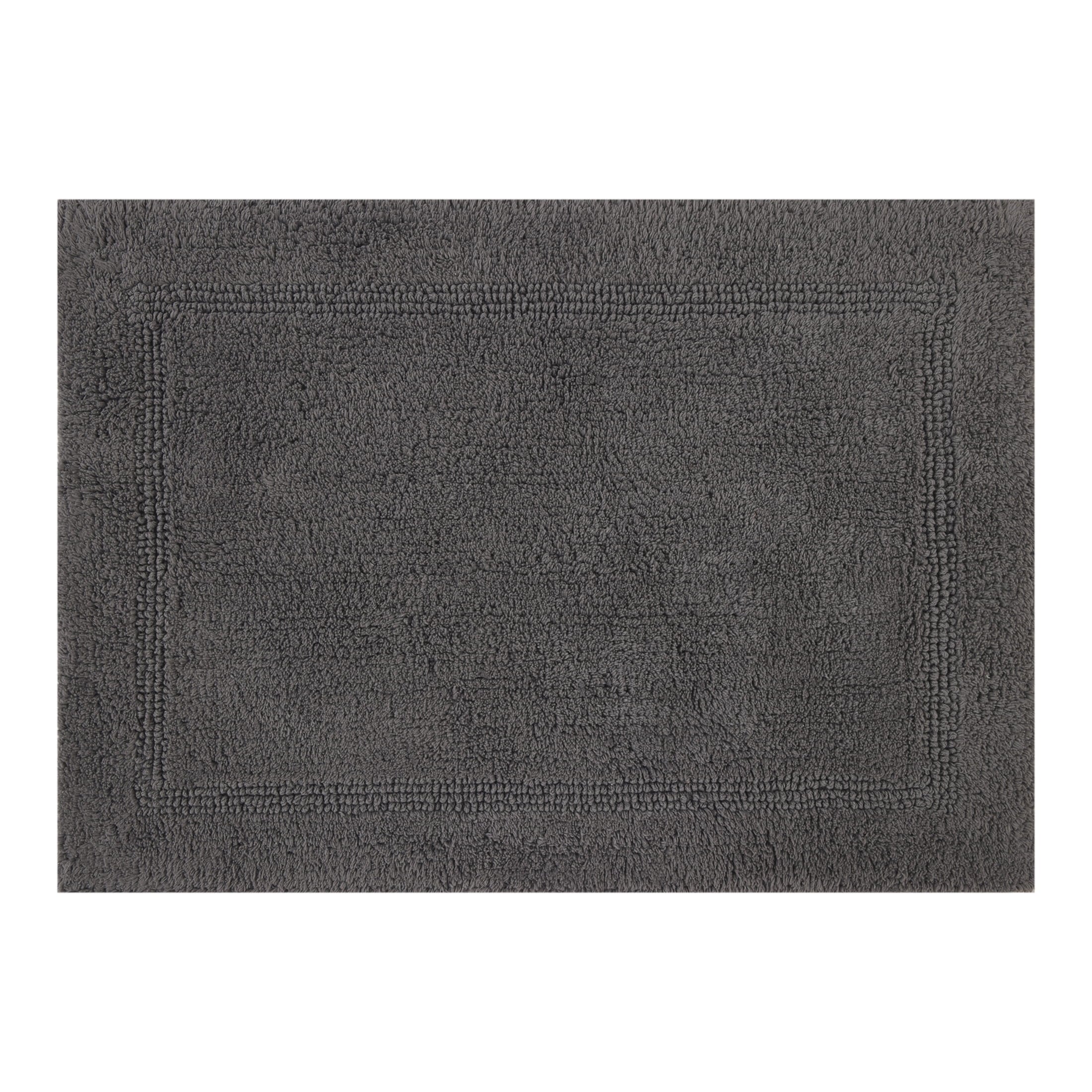 Better Homes & Gardens Cotton Reversible Bath Rug, Green River, 17" x 24"