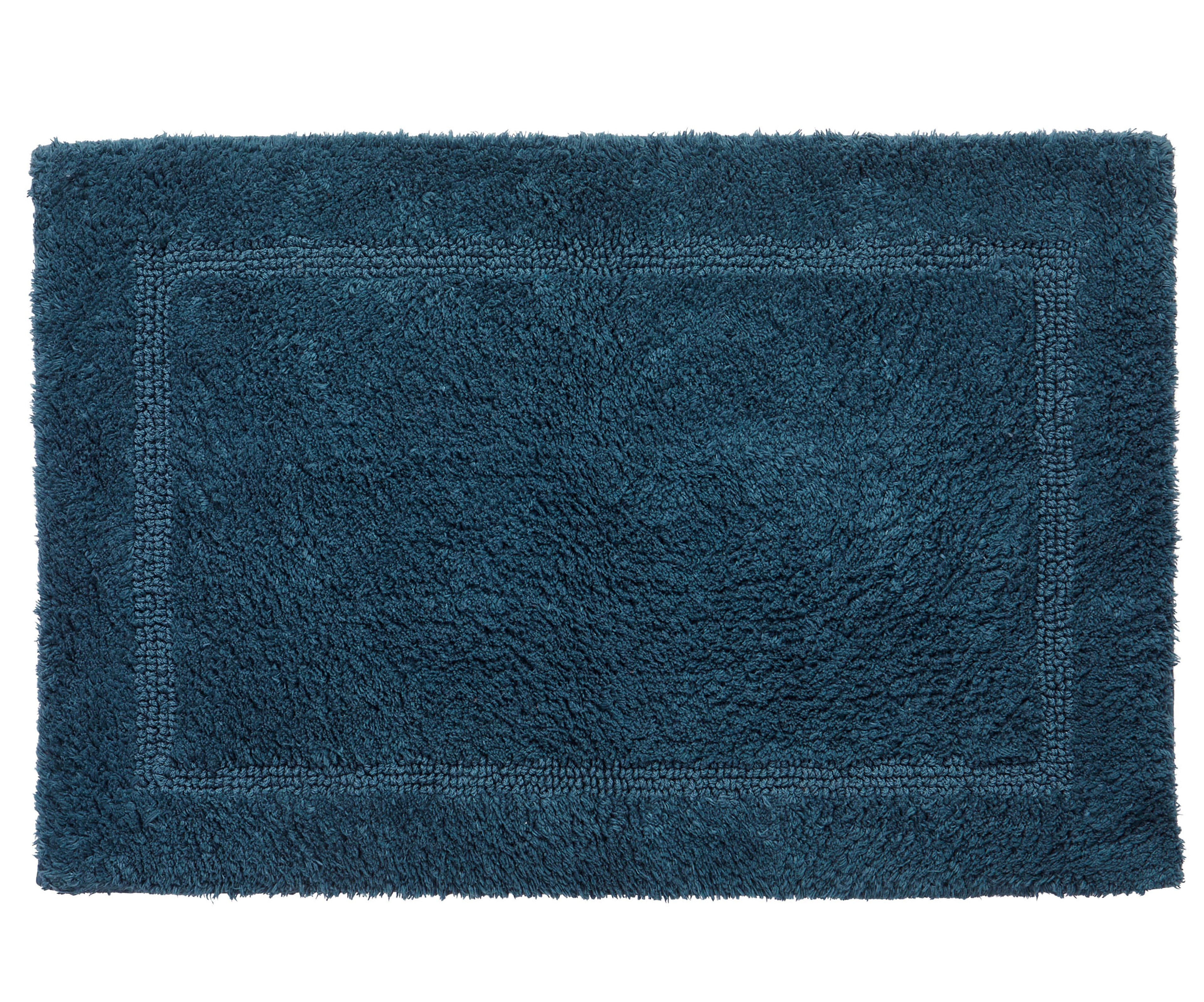 Better Homes & Gardens Cotton Reversible Bath Rug, Green River, 17" x 24"