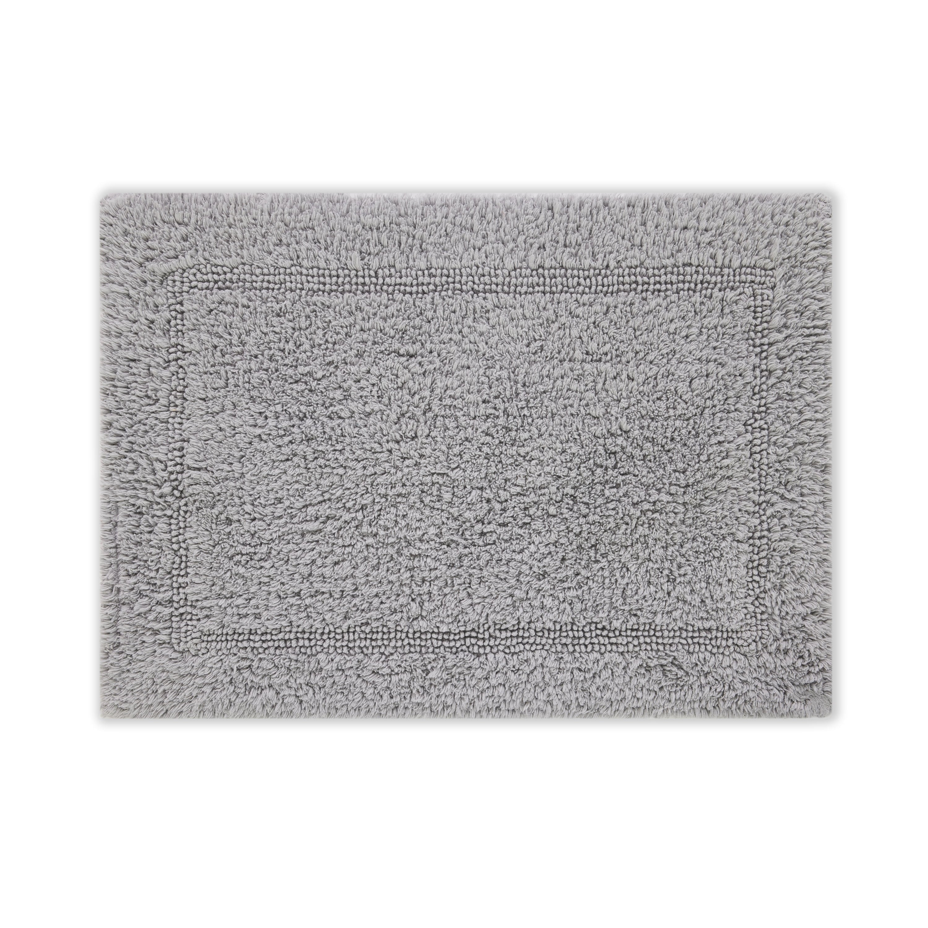 Better Homes & Gardens Cotton Reversible Bath Rug, Green River, 17" x 24"