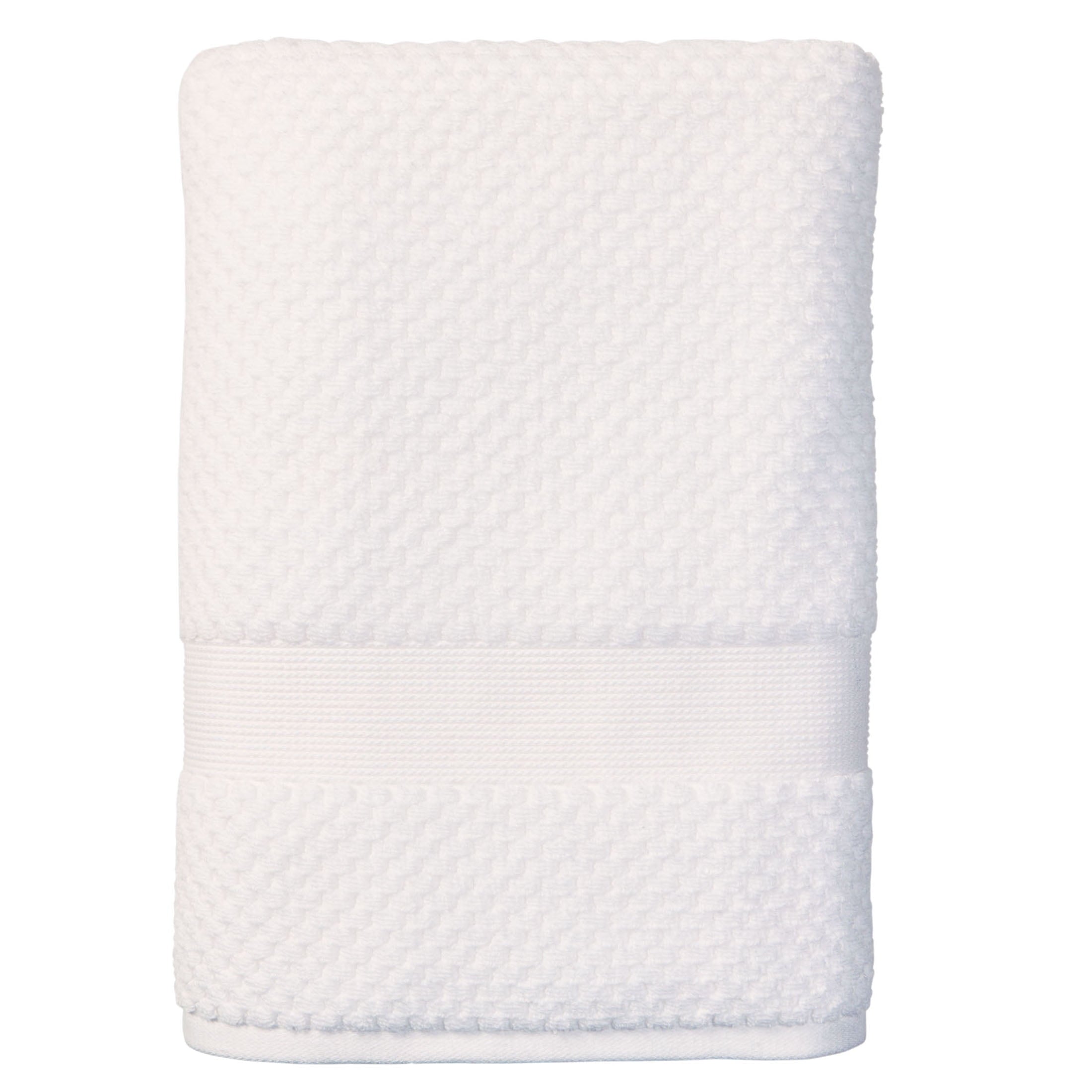 Better Homes & Gardens Signature Soft Cotton Popcorn Textured Bath Towel, Green River