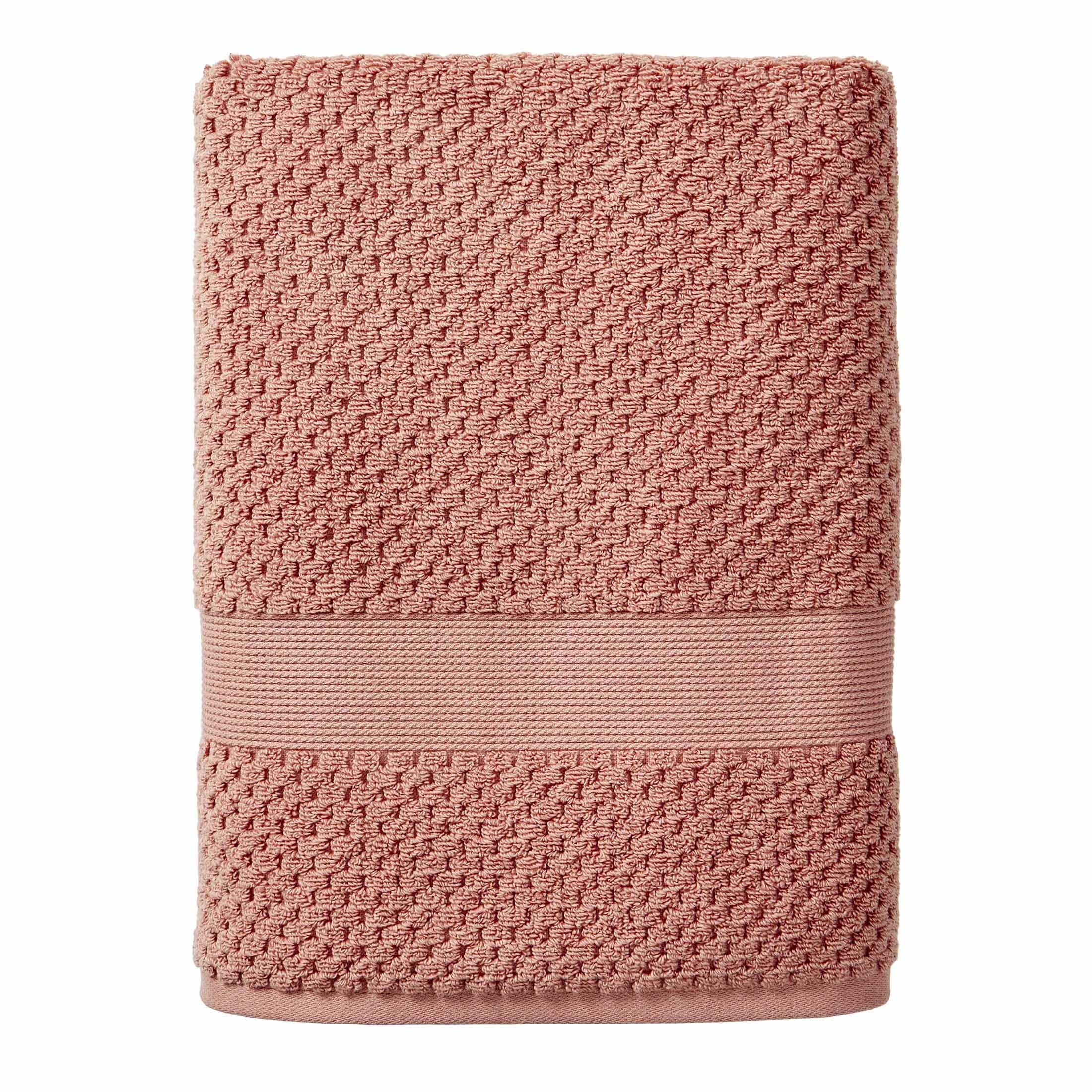 Better Homes & Gardens Signature Soft Cotton Popcorn Textured Bath Towel, Green River