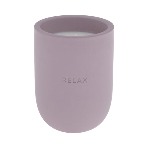 Allswell Relax Scented Lavender, Jasmine & Chamomile Ceramic Jar Candle, 10 oz